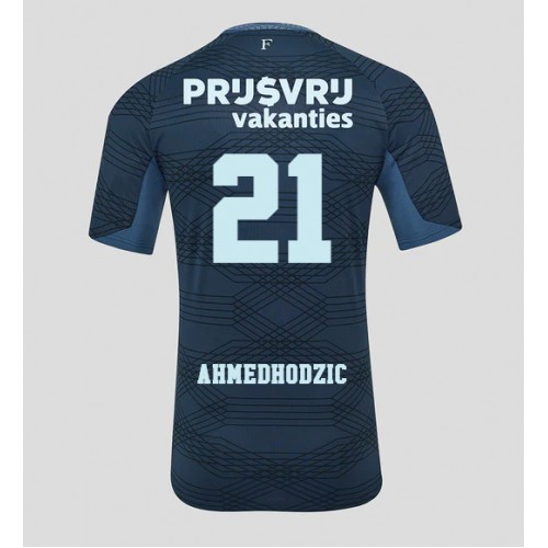 Moški Nogometni dresi Feyenoord Anel Ahmedhodzic #21 Gostujoči 2025-26 Kratek Rokav